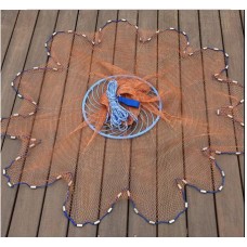 Накидна сіть з нитки Ø4,2м яч.20мм (Вантаж зі свинцю) Накидна сіть з нитки Ø4,2м яч.20мм (Вантаж зі свинцю)